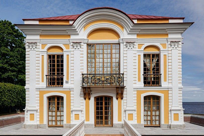 Открытие павильона «Эрмитаж» в Петергофе