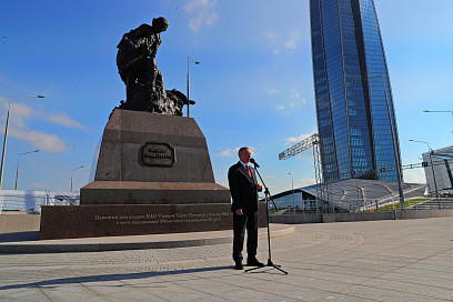Новый памятник Петру Первому в Петербурге